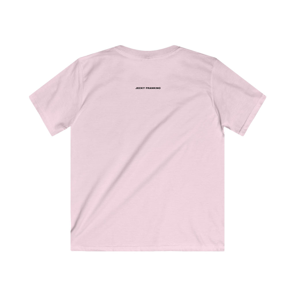 Smiling Face Graphic Tee Kids Shirt | Cute Minimal Face Illustration