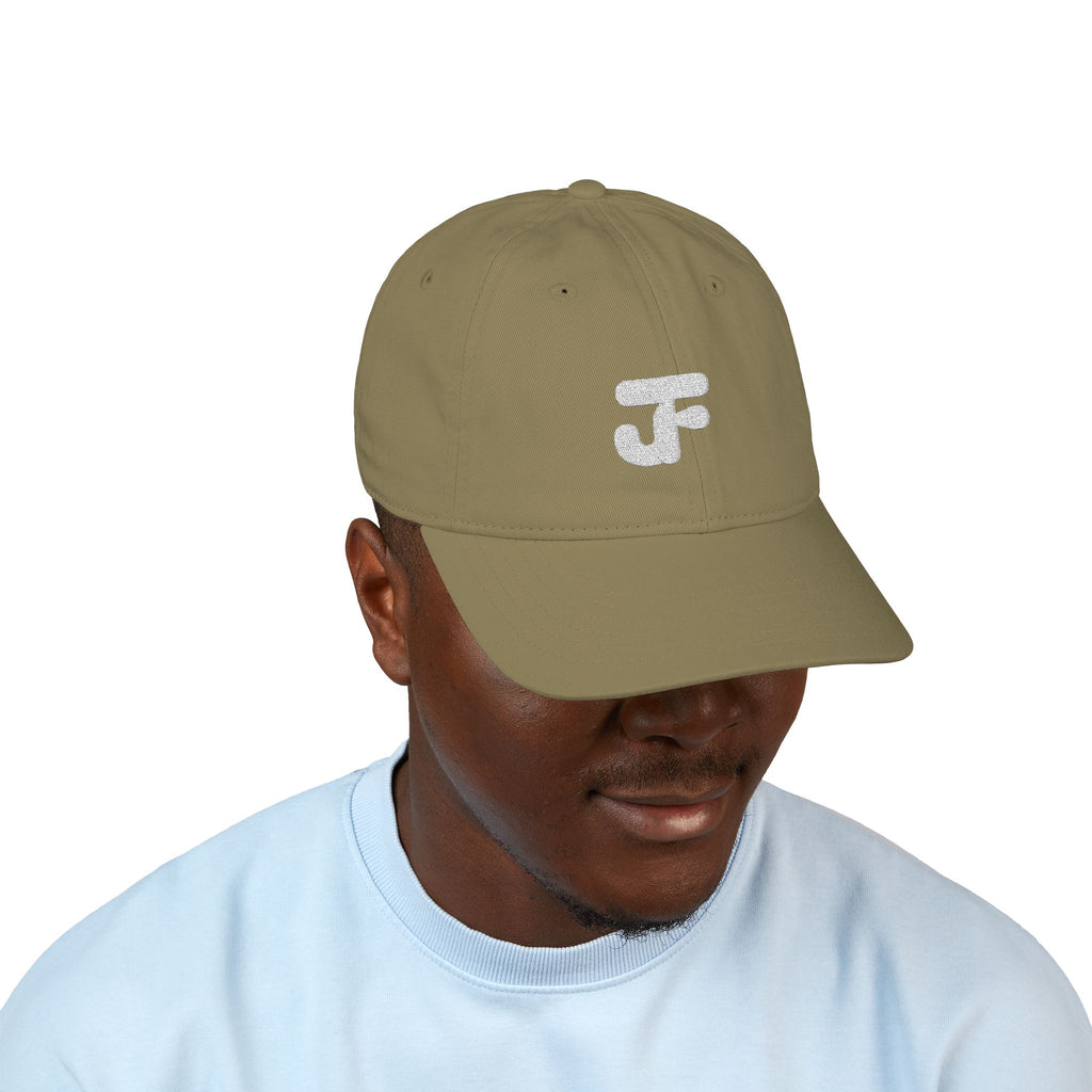 JF Monogram Embroidered Baseball Cap | Organic Cotton