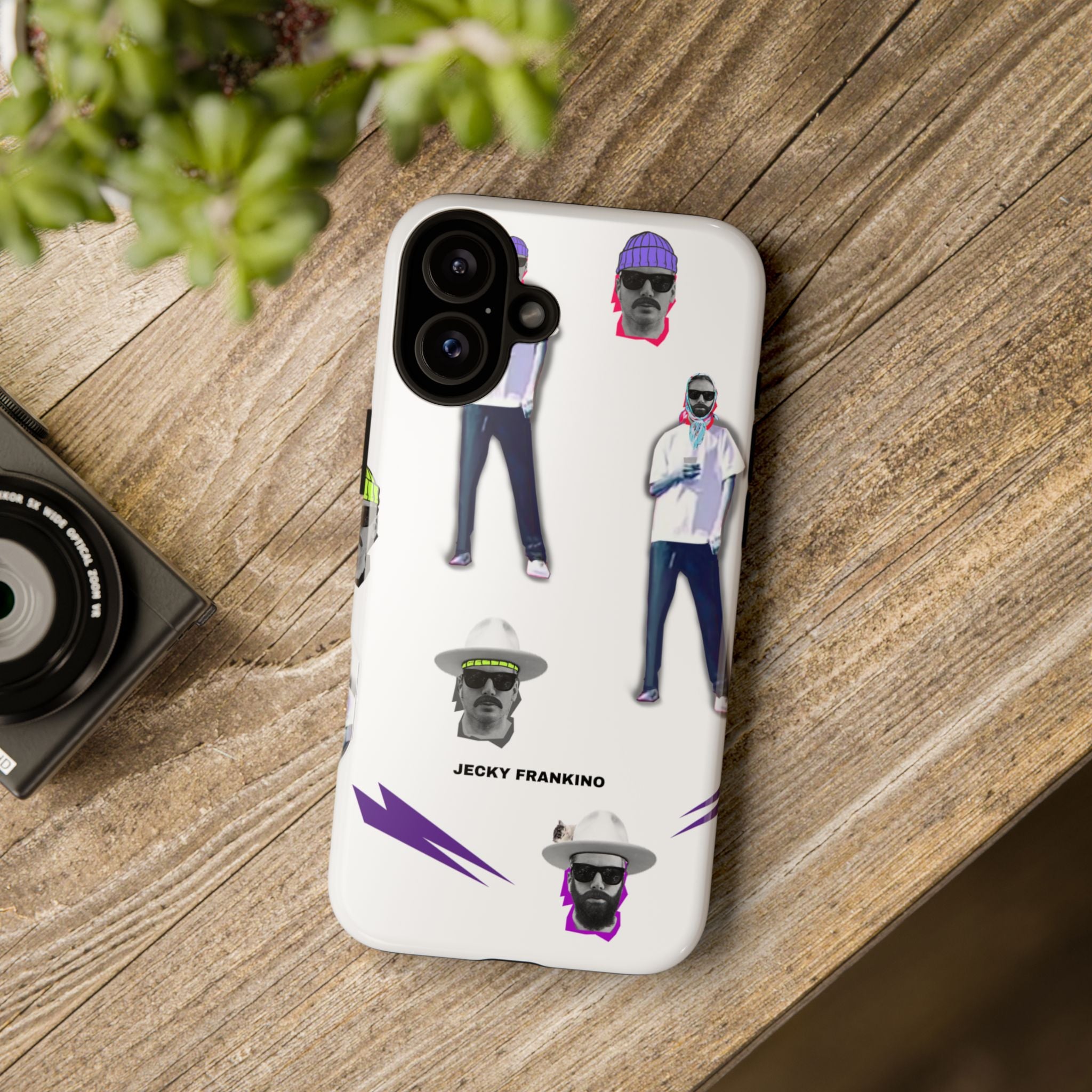 Retro Cool Character Pattern phone case | Tough Cases