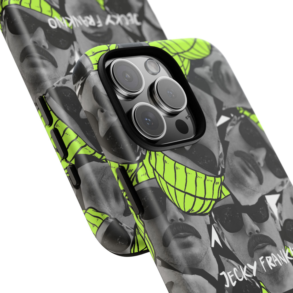 Neon Banana Face collage Phone Case | Tough Case