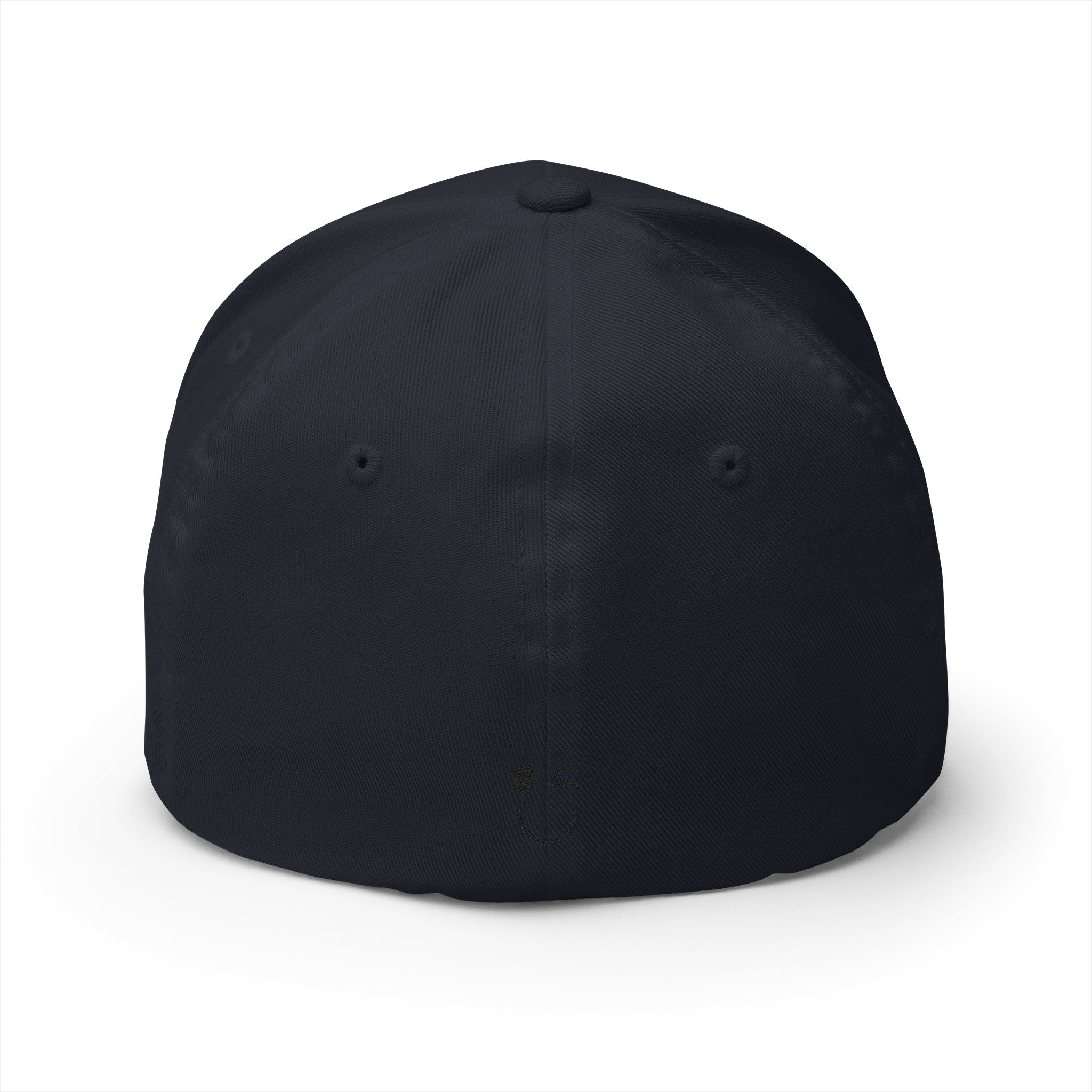 JECKY Text Patch Cap | Embroidered Baseball Hat, Winking Back Detail