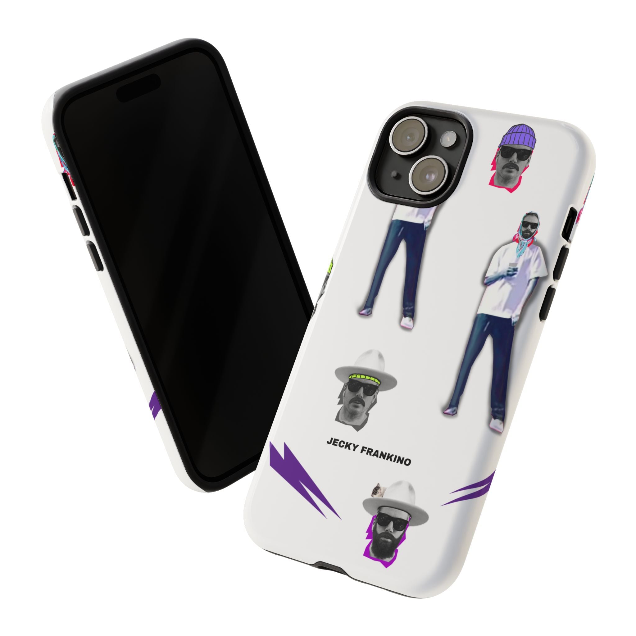 Retro Cool Character Pattern phone case | Tough Cases