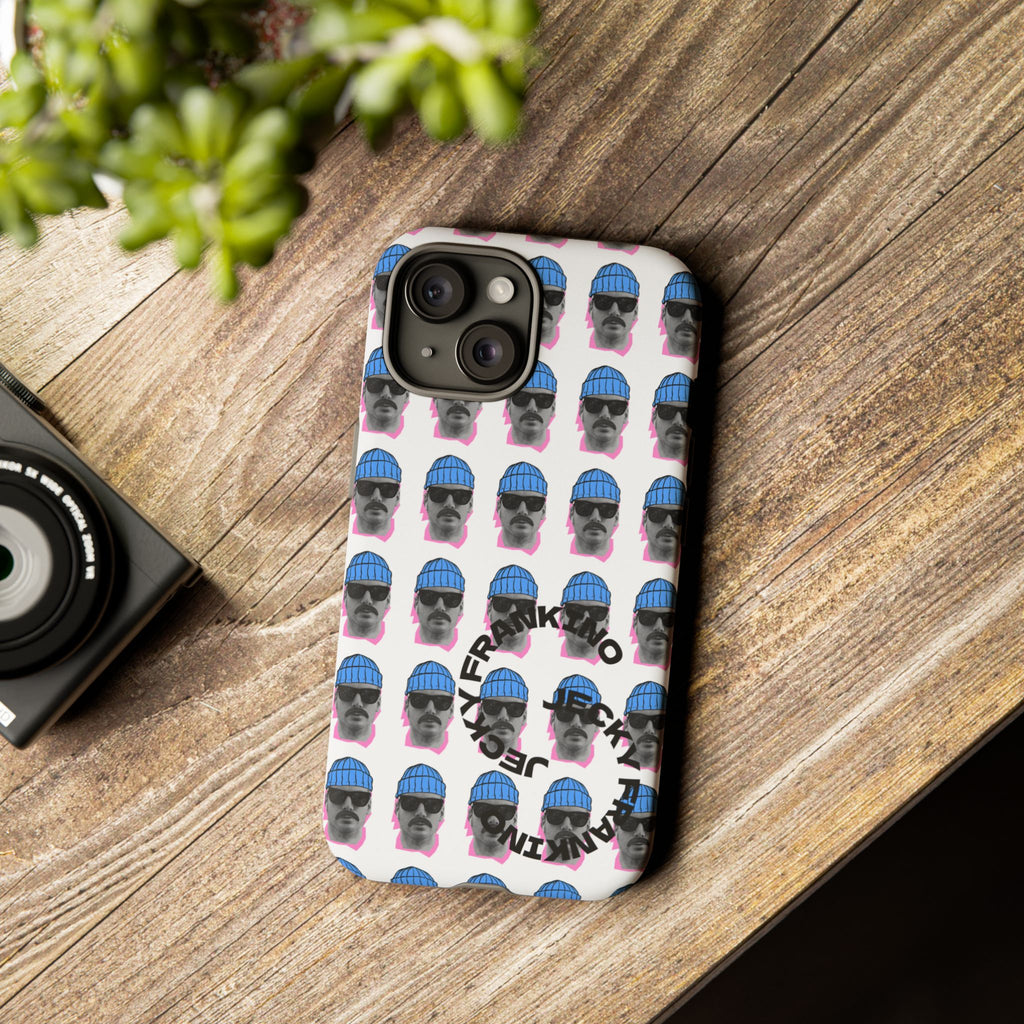 Bearded Man Pattern phone case | Tough Cases, repeating portrait design