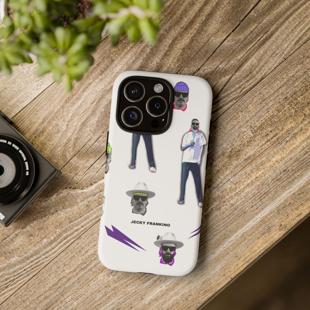 Retro Cool Character Pattern phone case | Tough Cases