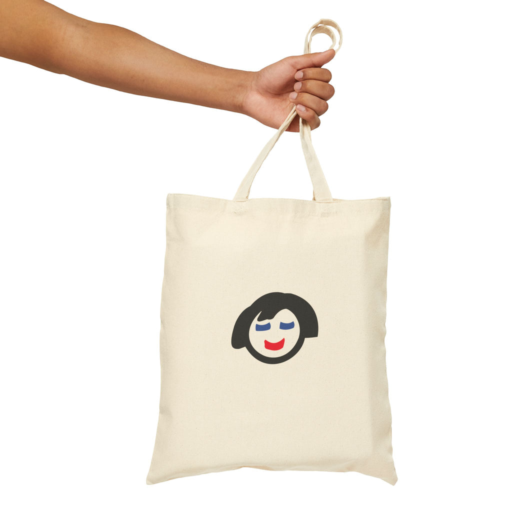 Cotton Canvas Tote Bag Jecky Frankino Logo
