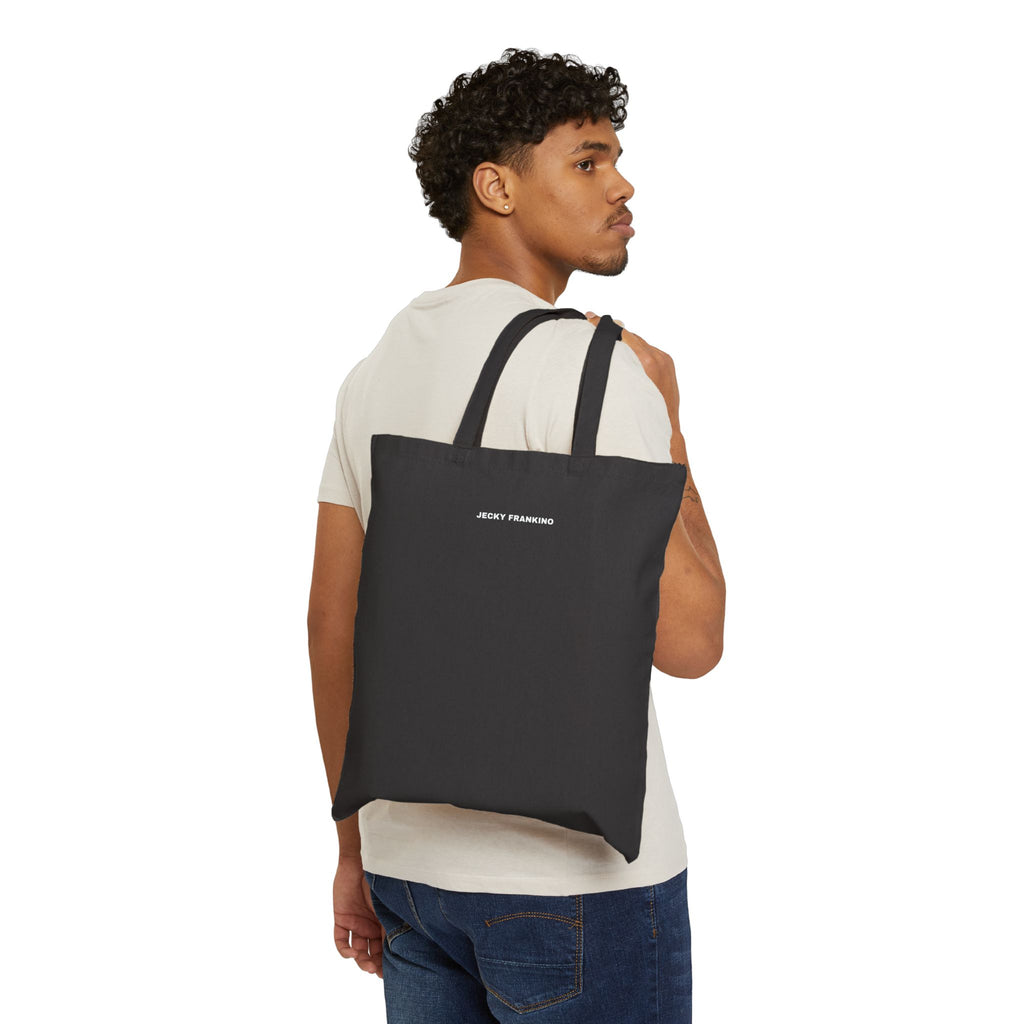 Cotton Canvas Tote Bag Jecky Frankino Logo