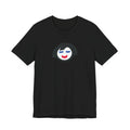 Minimalist Smiling Face Graphic Tee — Cute Peaceful Emoji T-Shirt