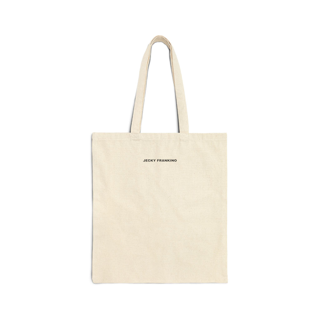 Cotton Canvas Tote Bag Jecky Frankino Logo