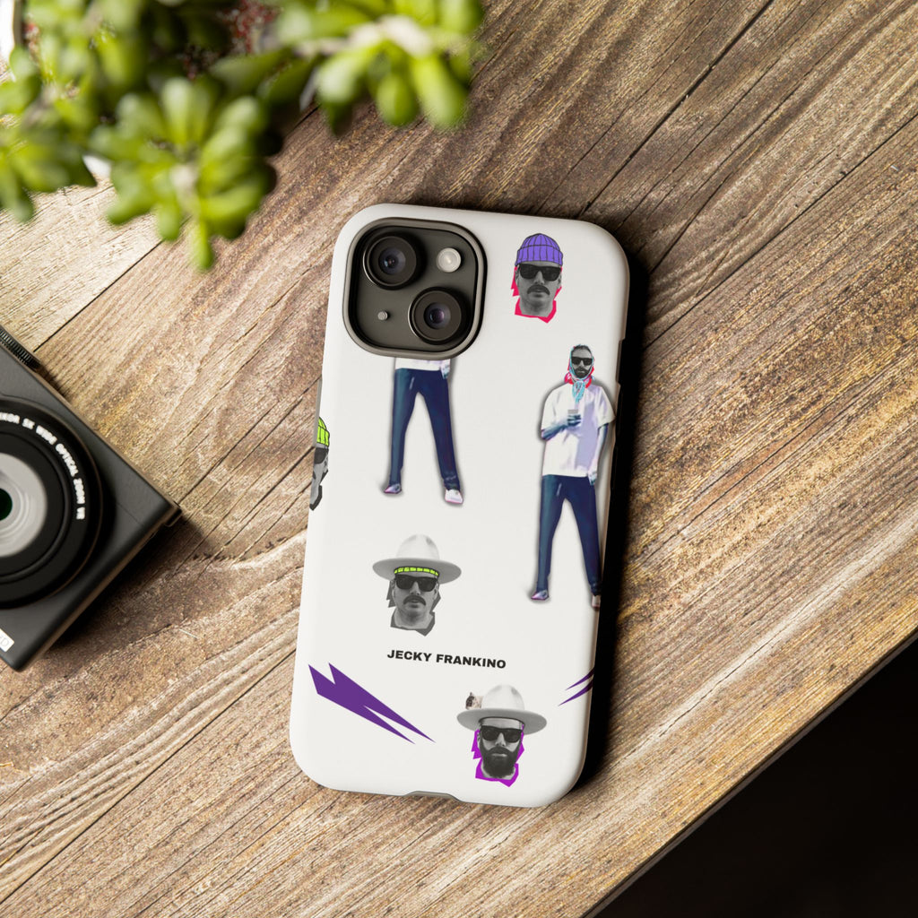 Retro Cool Character Pattern phone case | Tough Cases
