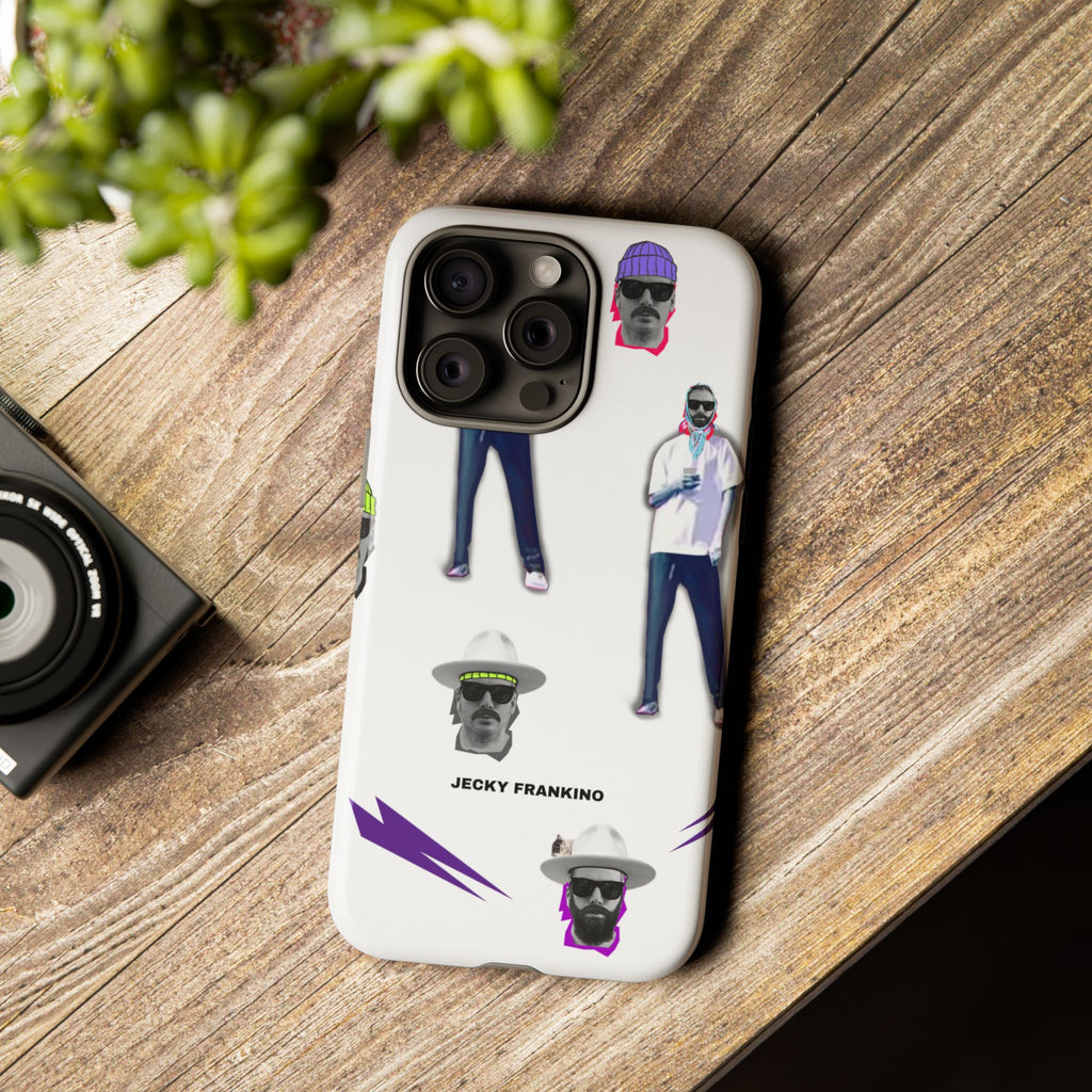 Retro Cool Character Pattern phone case | Tough Cases