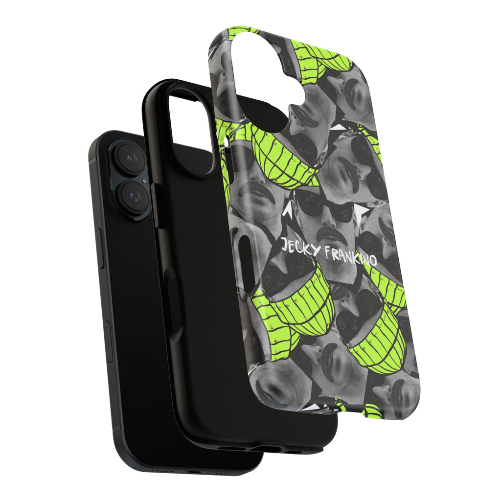 Neon Banana Face collage Phone Case | Tough Case