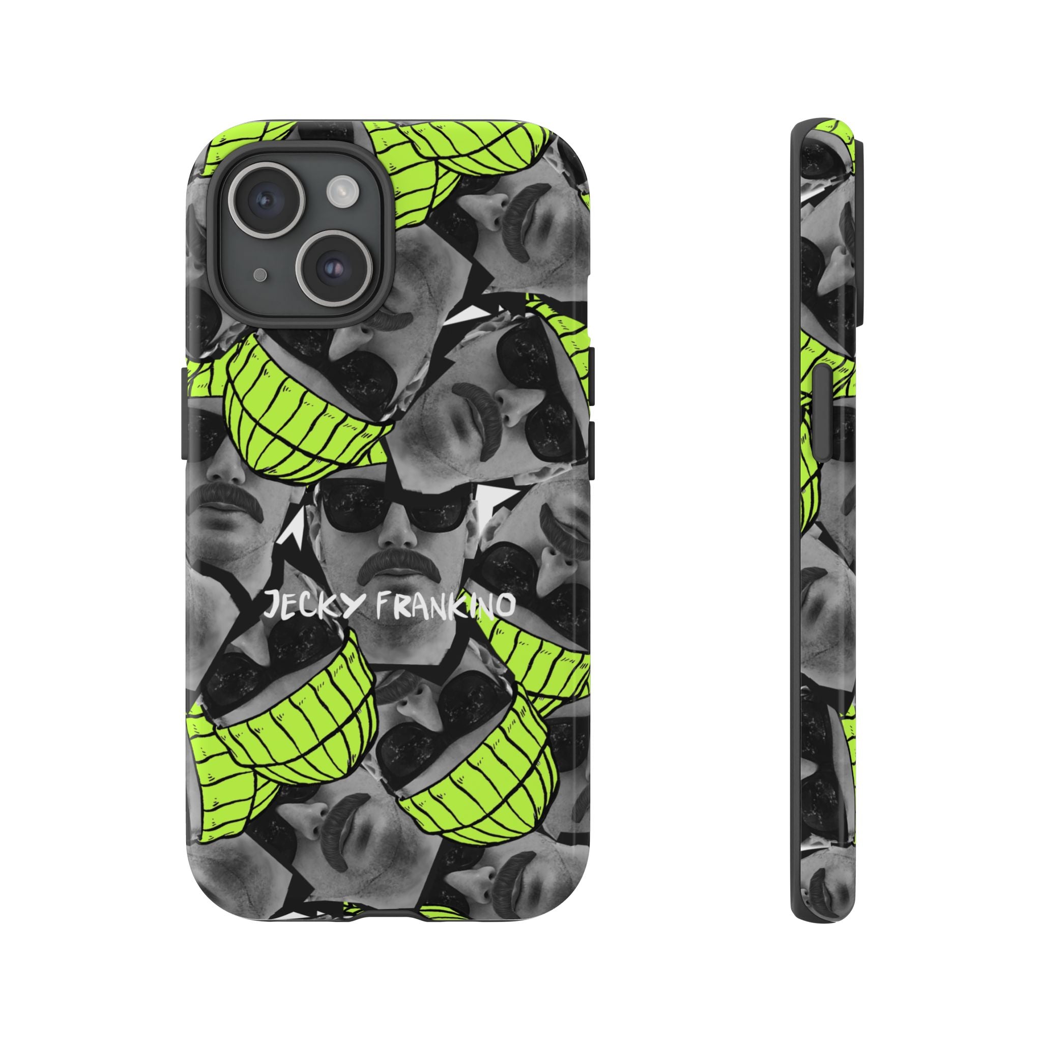 Neon Banana Face collage Phone Case | Tough Case