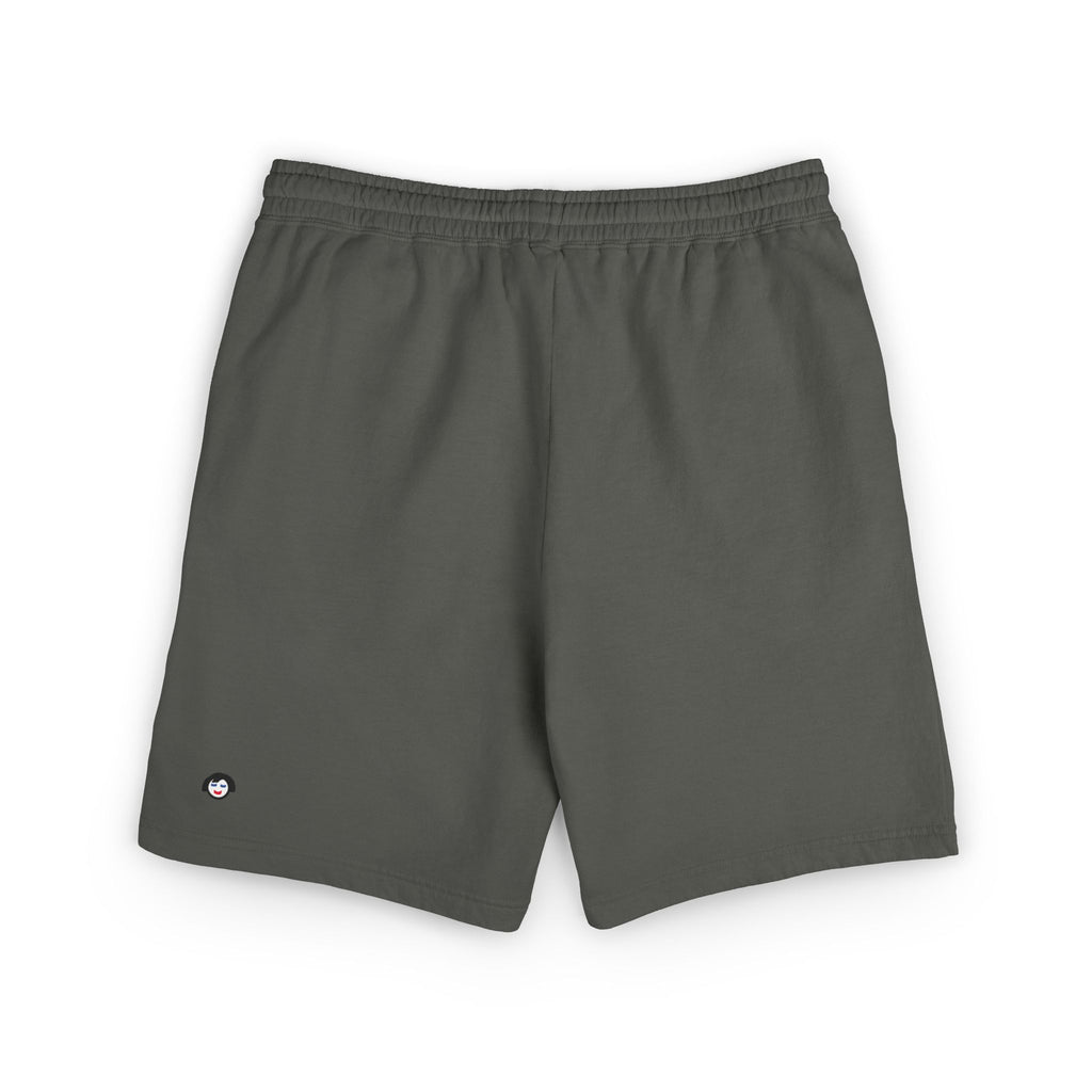 Fleece Shorts with Tiny Smiley Face Embroidered Sweat Shorts | 4 colors