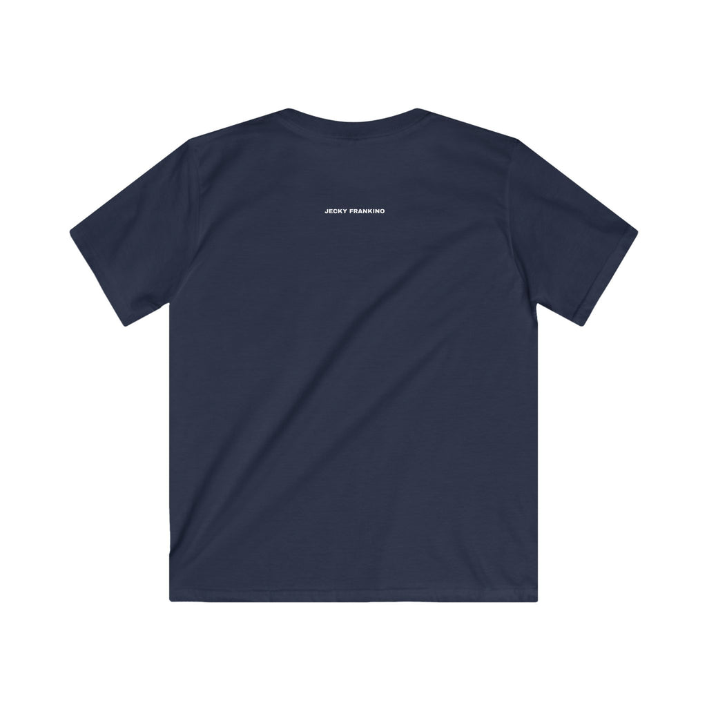 Smiling Face Graphic Tee Kids Shirt | Cute Minimal Face Illustration