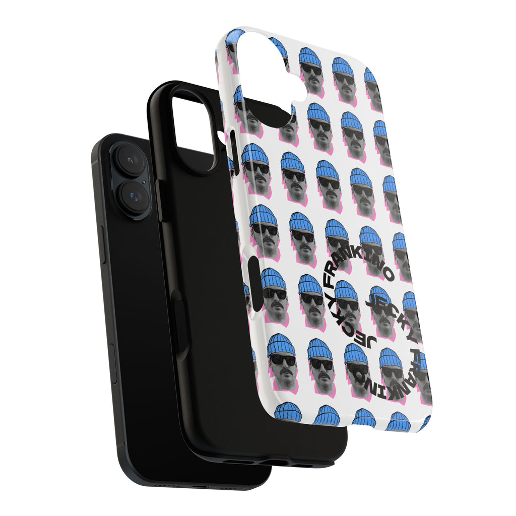 Bearded Man Pattern phone case | Tough Cases, repeating portrait design