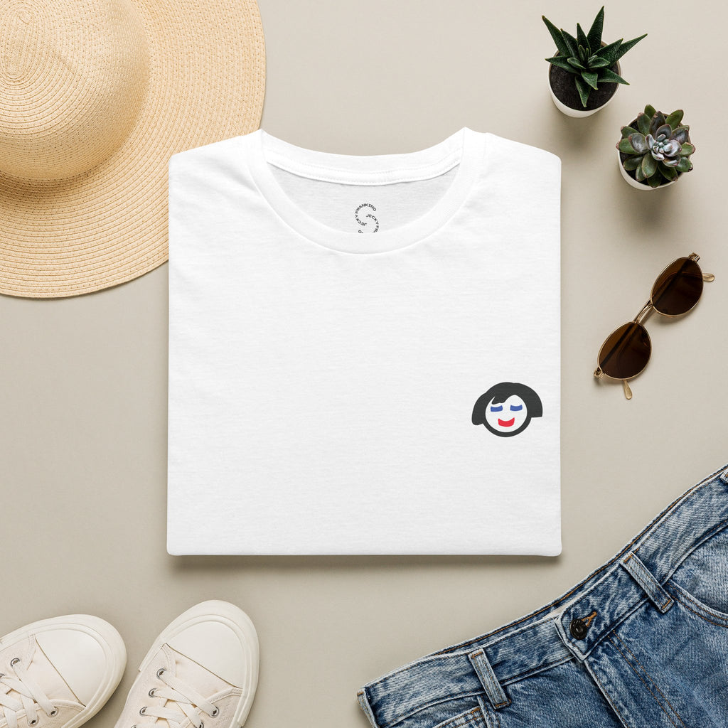 Smiling Jecky Frankino Face T-Shirt | Small Chest Graphic