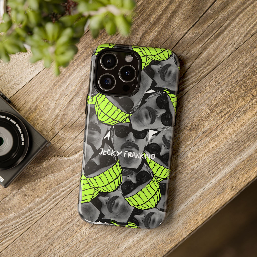 Neon Banana Face collage Phone Case | Tough Case