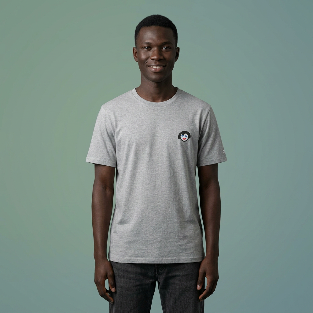 Smiling Jecky Frankino Face T-Shirt | Small Chest Graphic