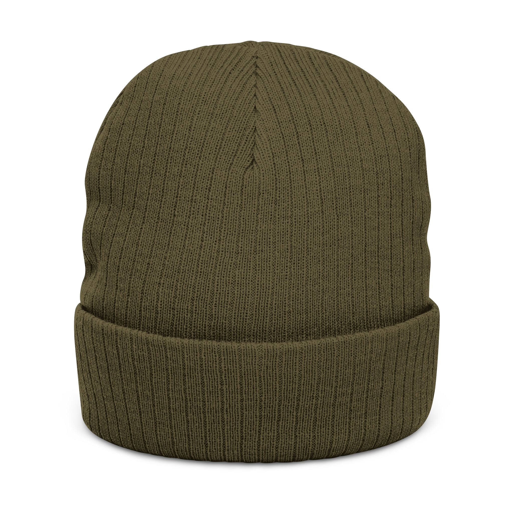 Tiny JECKY Face Beanie | Ribbed Knit Embroidered Hat