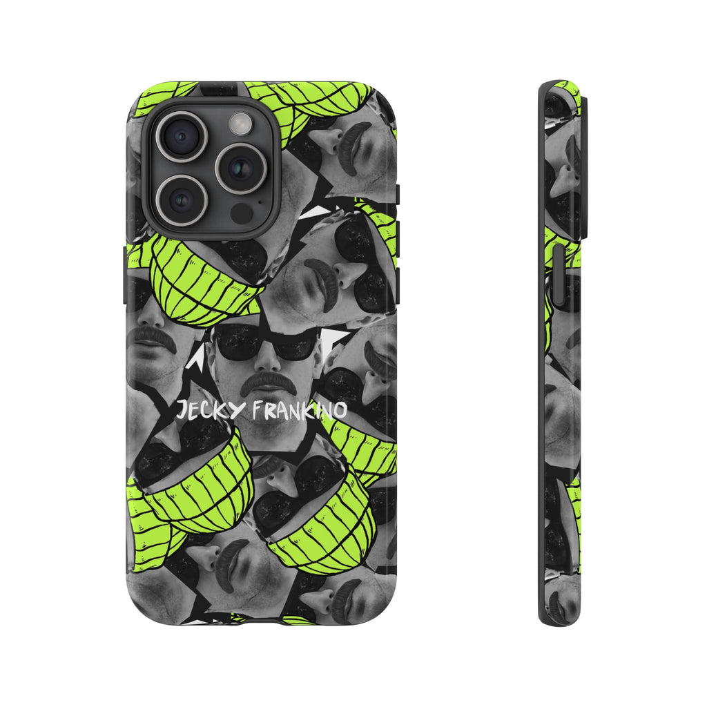 Neon Banana Face collage Phone Case | Tough Case