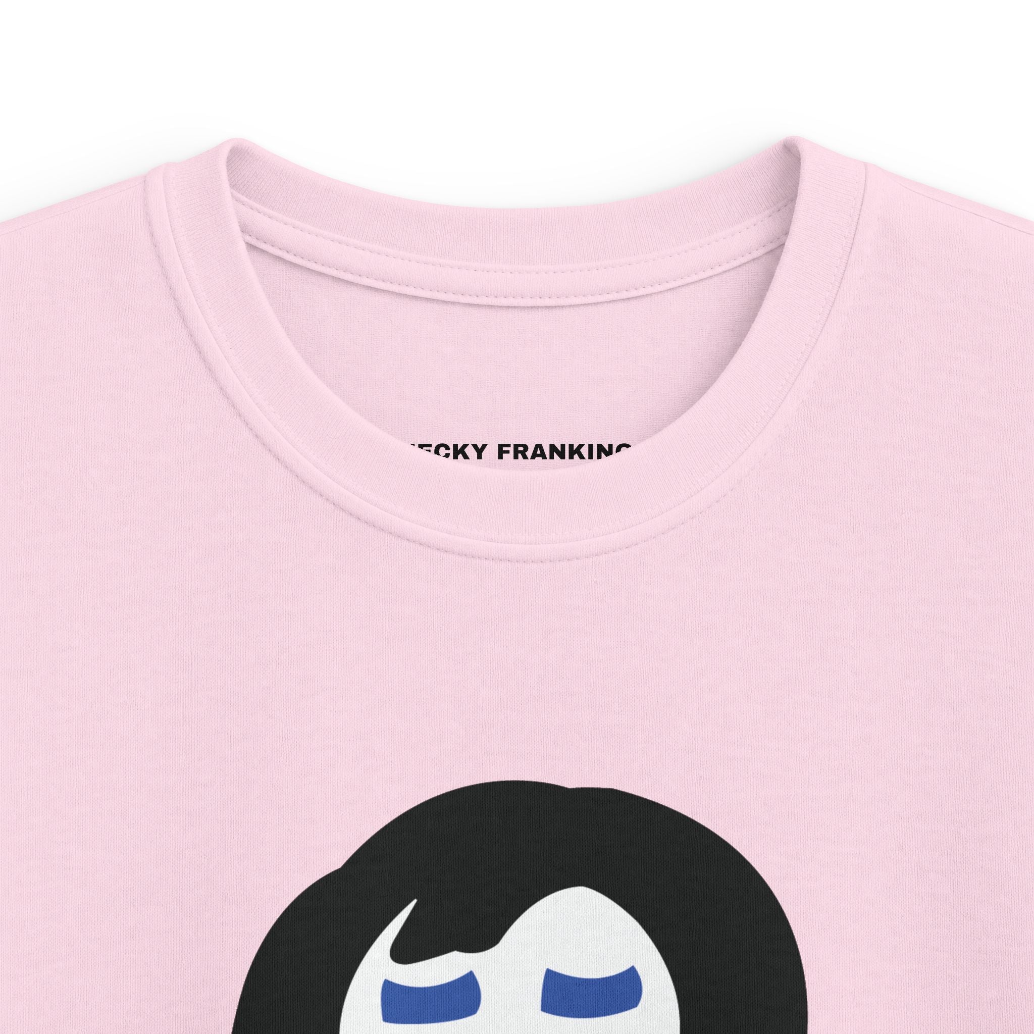 Smiling Face Graphic Tee Kids Shirt | Cute Minimal Face Illustration