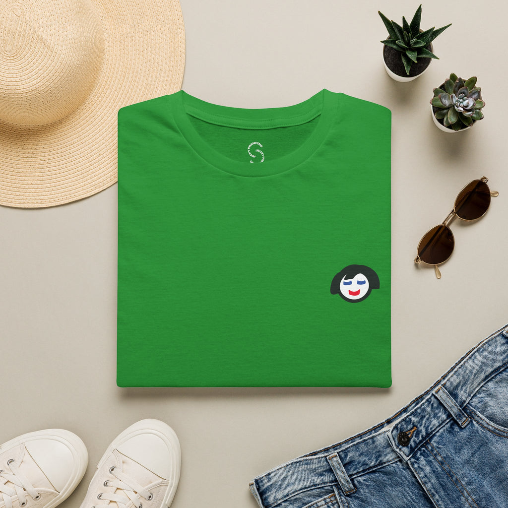 Smiling Jecky Frankino Face T-Shirt | Small Chest Graphic
