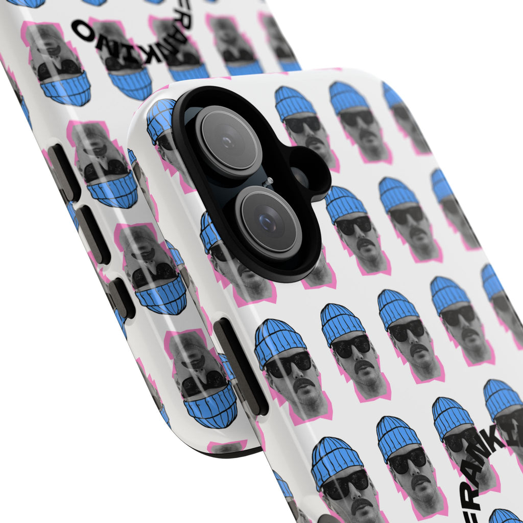 Bearded Man Pattern phone case | Tough Cases, repeating portrait design