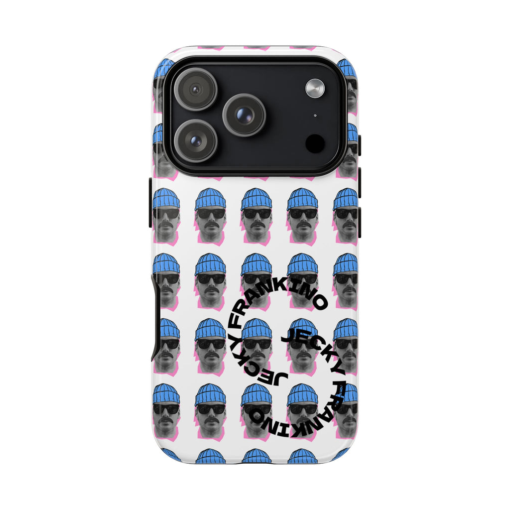 Bearded Man Pattern phone case | Tough Cases, repeating portrait design