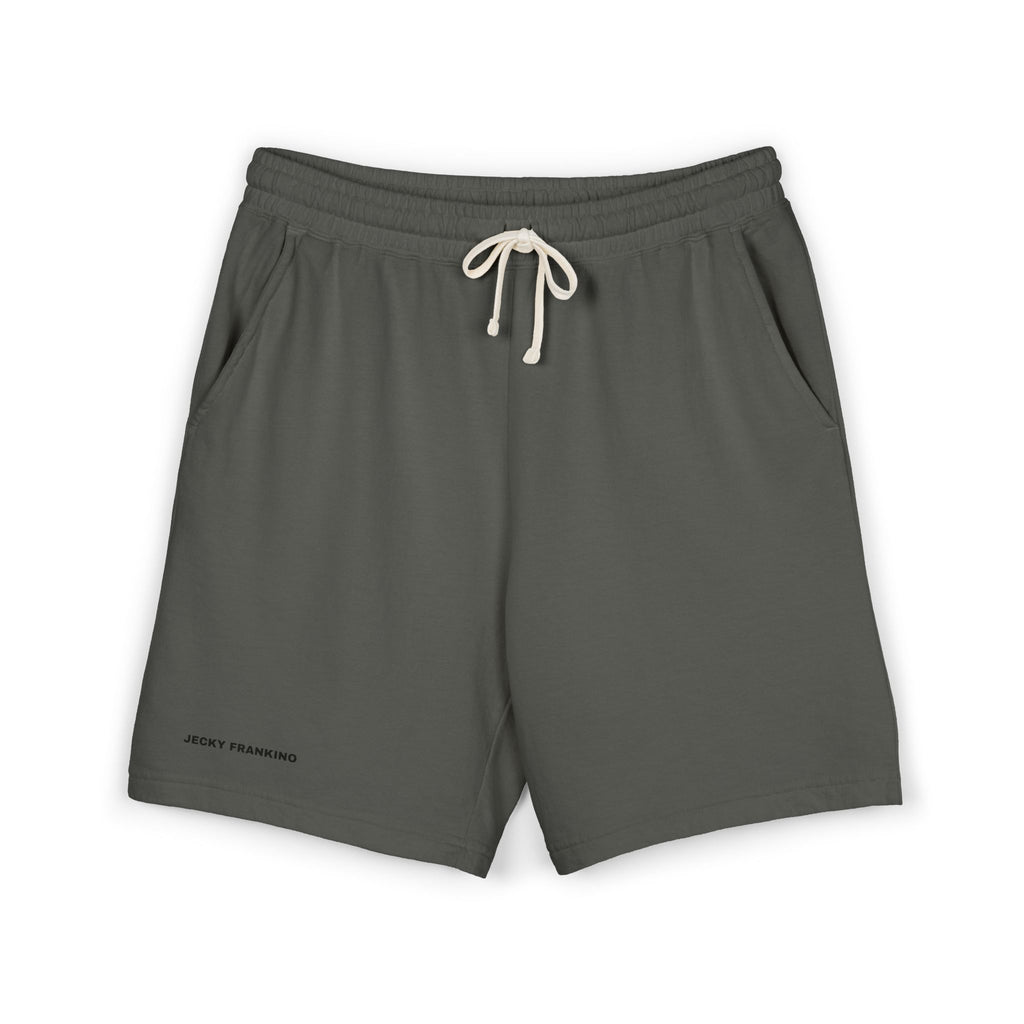Fleece Shorts with Tiny Smiley Face Embroidered Sweat Shorts | 4 colors