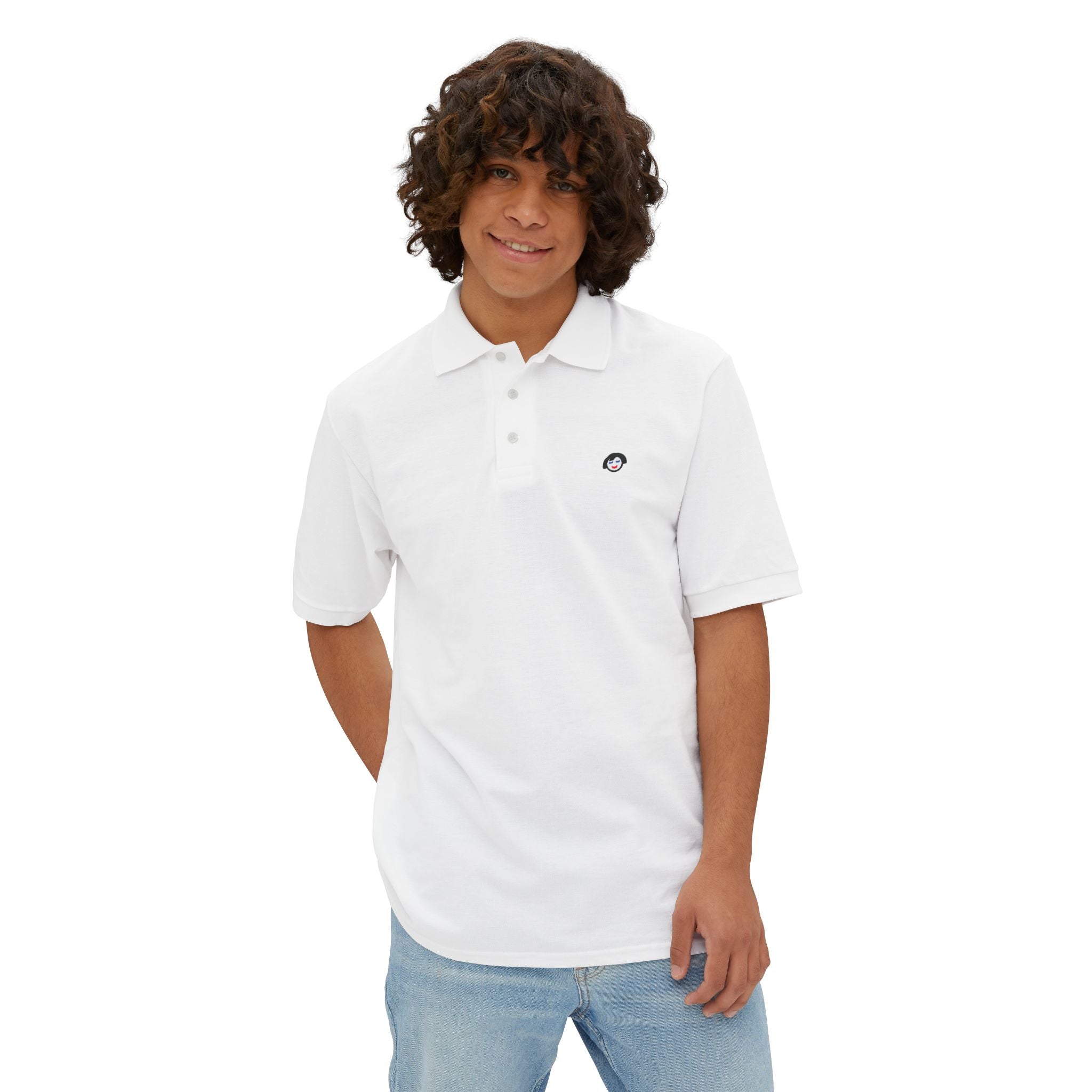 Small Printed JF  Logo Polo