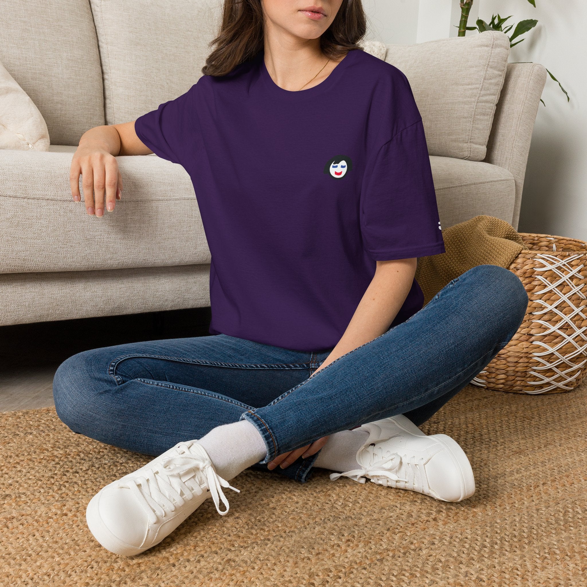 Smiling Jecky Frankino Face T-Shirt | Small Chest Graphic