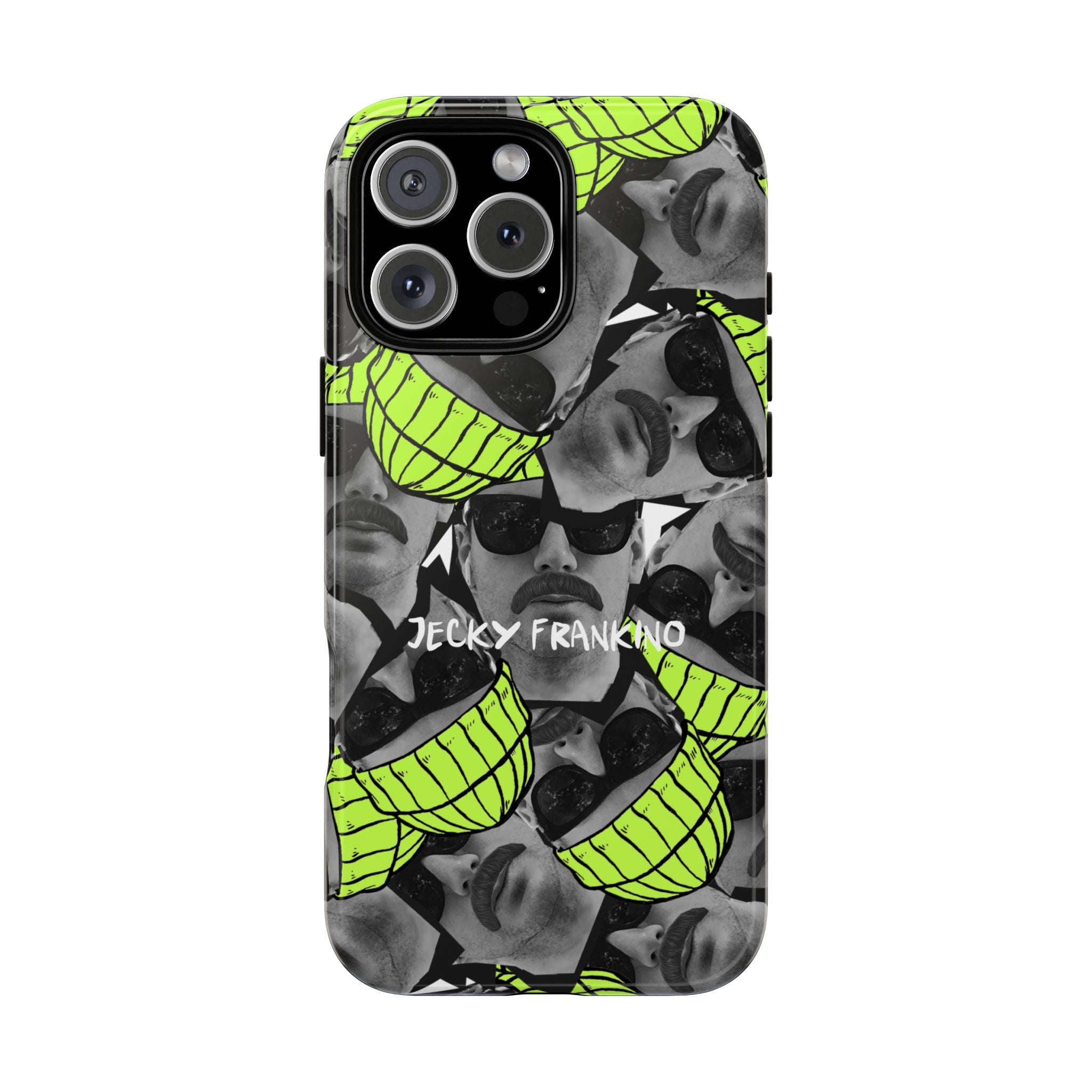 Neon Banana Face collage Phone Case | Tough Case