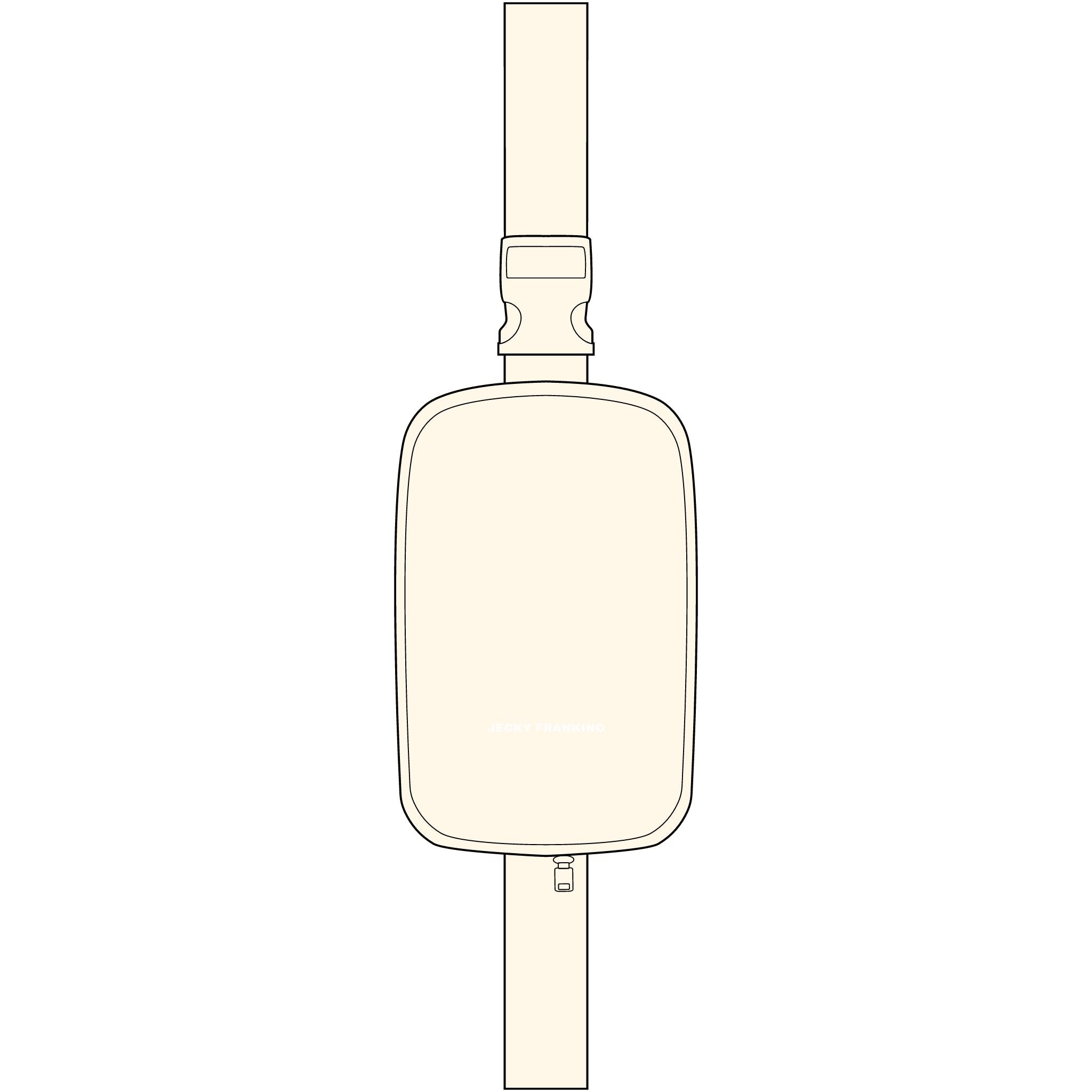 Minimal Explorer Embroidered Sling Bag | Compact Crossbody Pouch