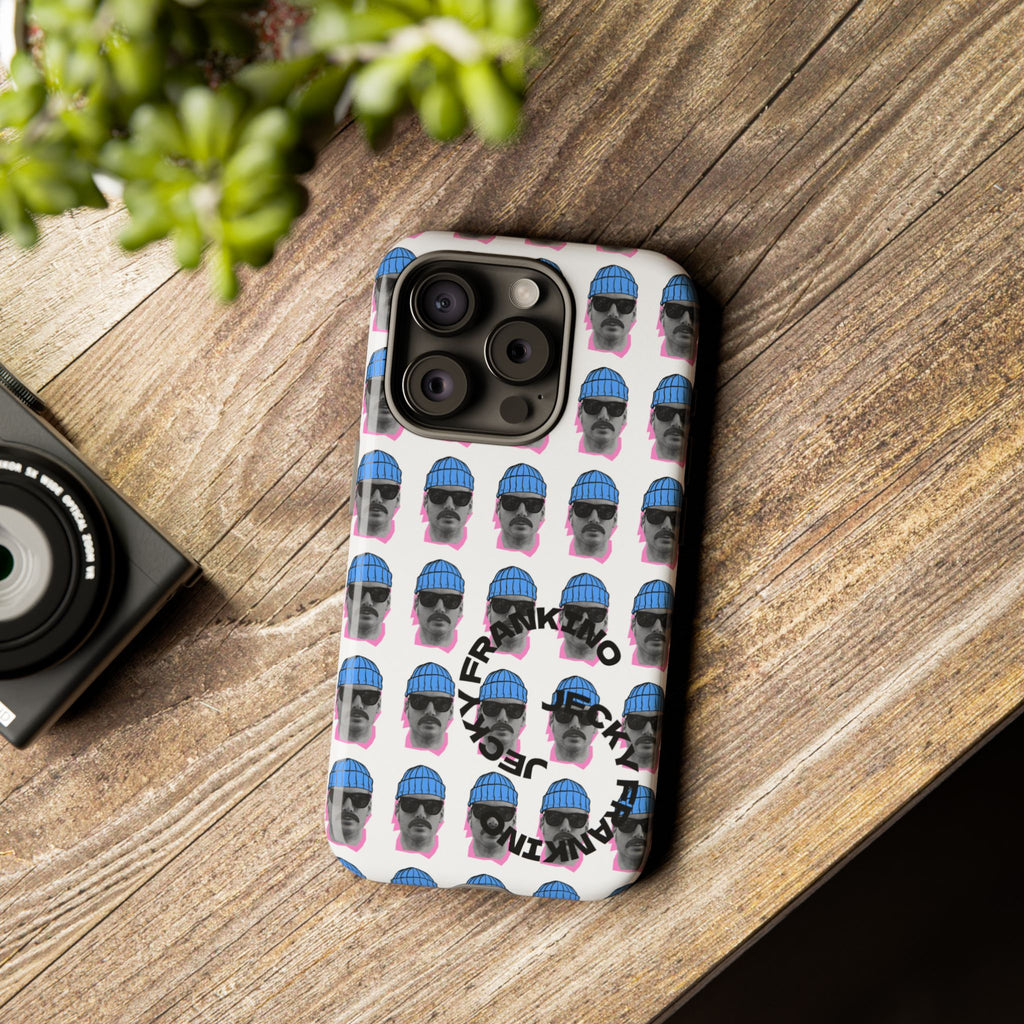 Bearded Man Pattern phone case | Tough Cases, repeating portrait design