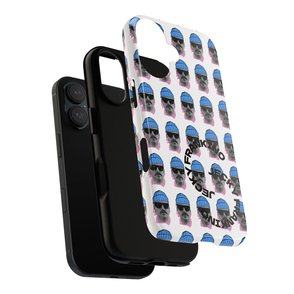 Bearded Man Pattern phone case | Tough Cases, repeating portrait design