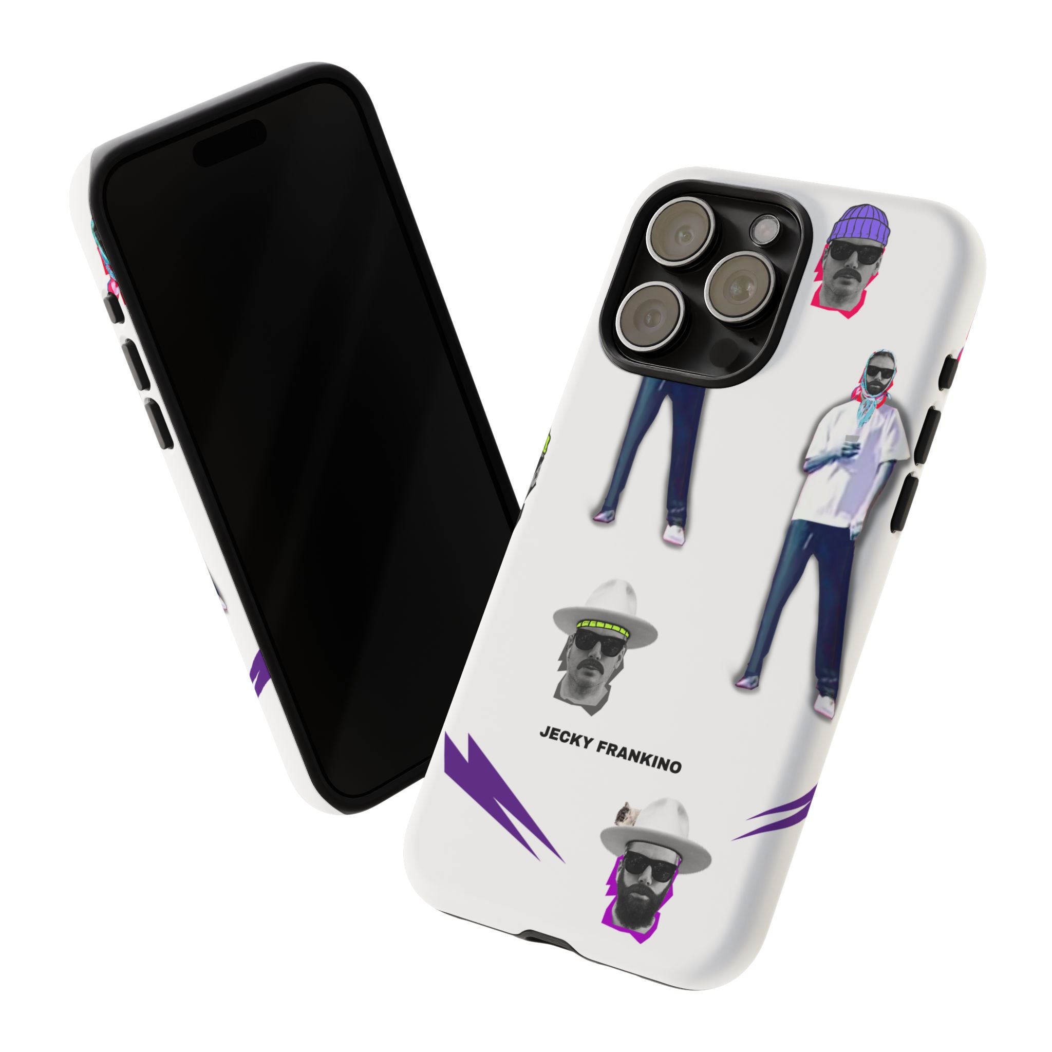 Retro Cool Character Pattern phone case | Tough Cases
