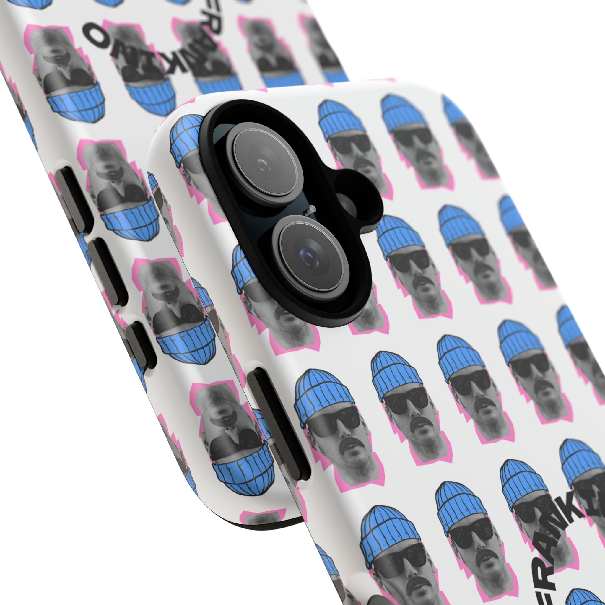 Bearded Man Pattern phone case | Tough Cases, repeating portrait design