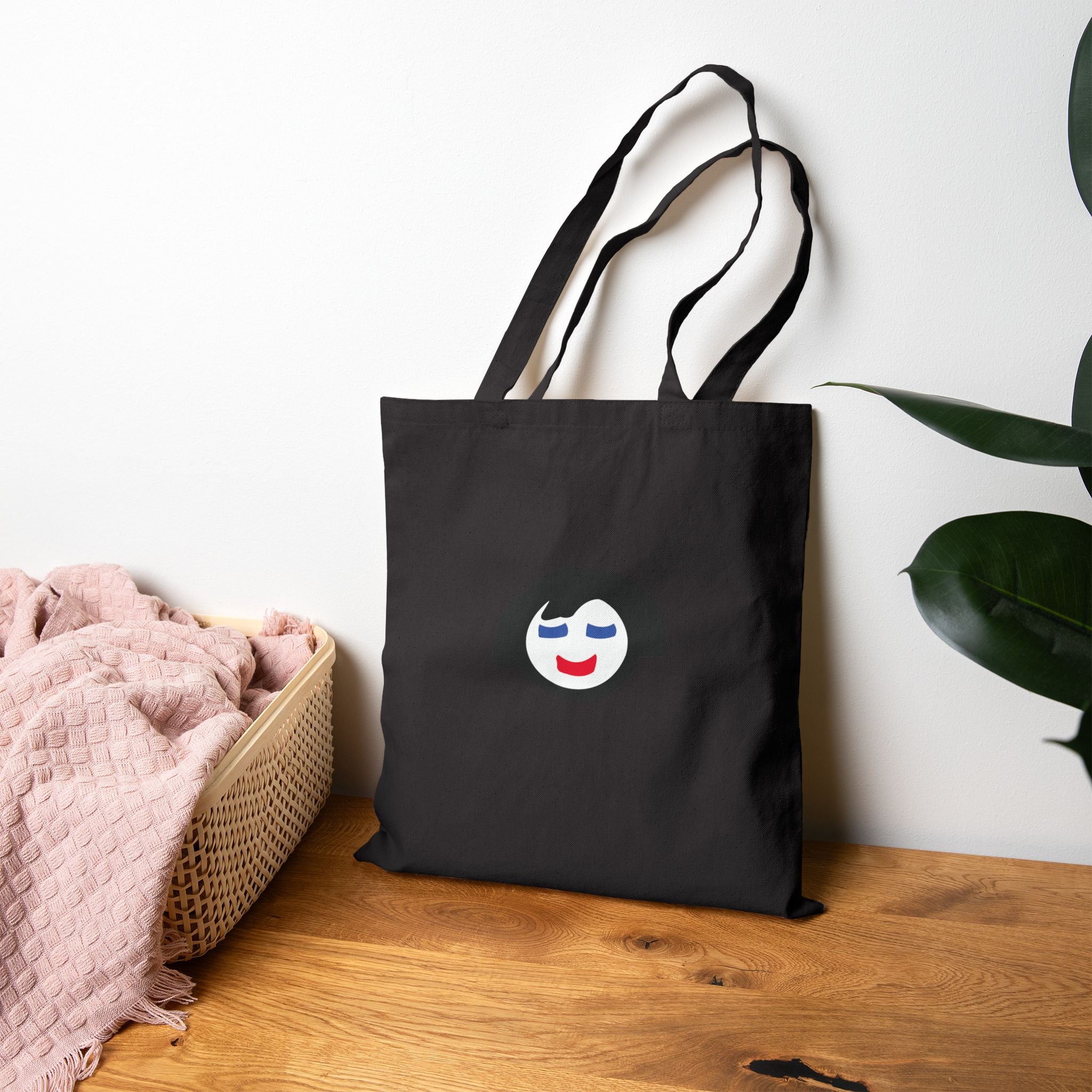 Cotton Canvas Tote Bag Jecky Frankino Logo