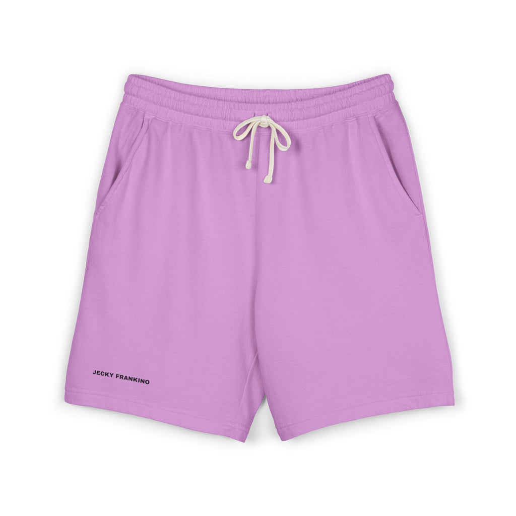 Fleece Shorts with Tiny Smiley Face Embroidered Sweat Shorts | 4 colors