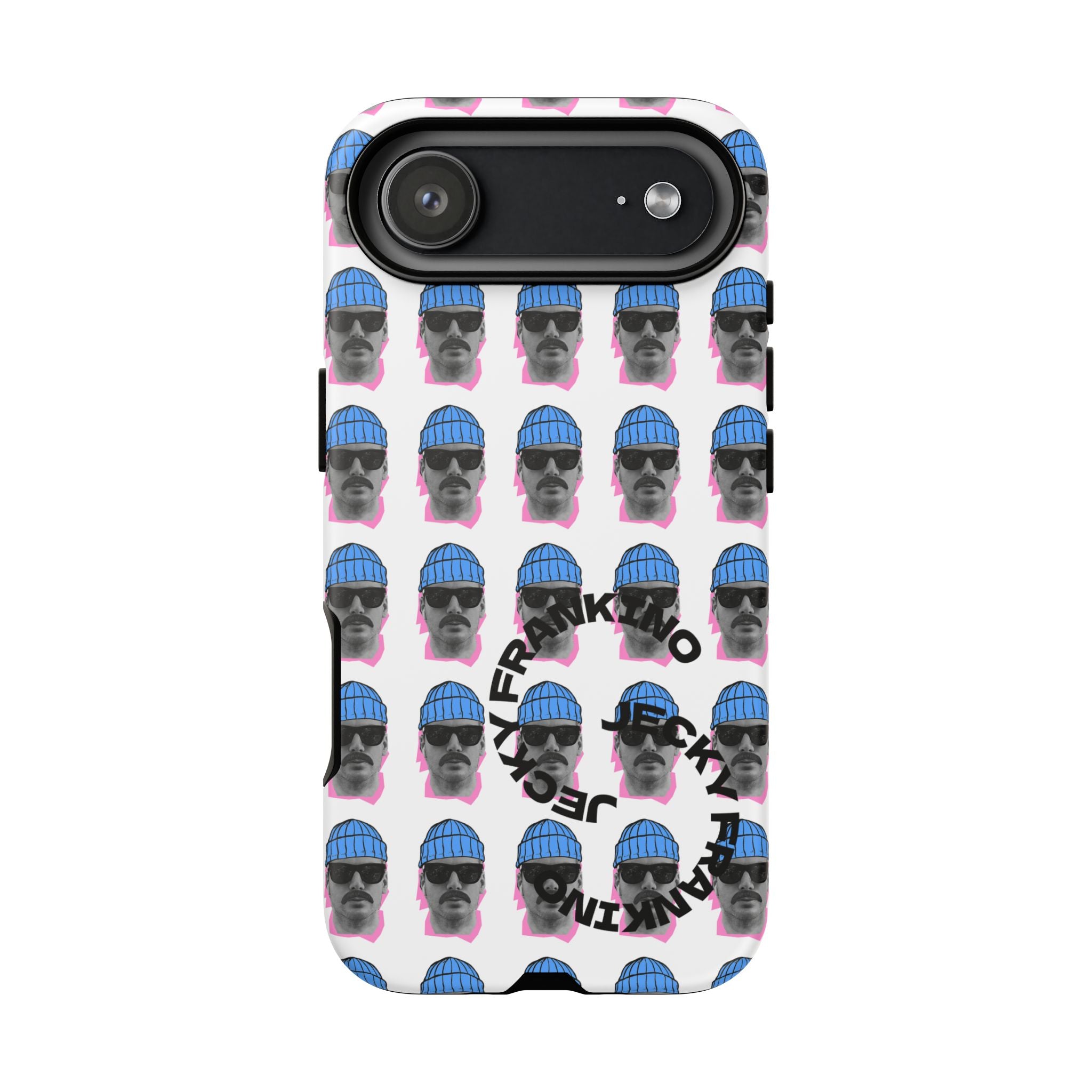 Bearded Man Pattern phone case | Tough Cases, repeating portrait design