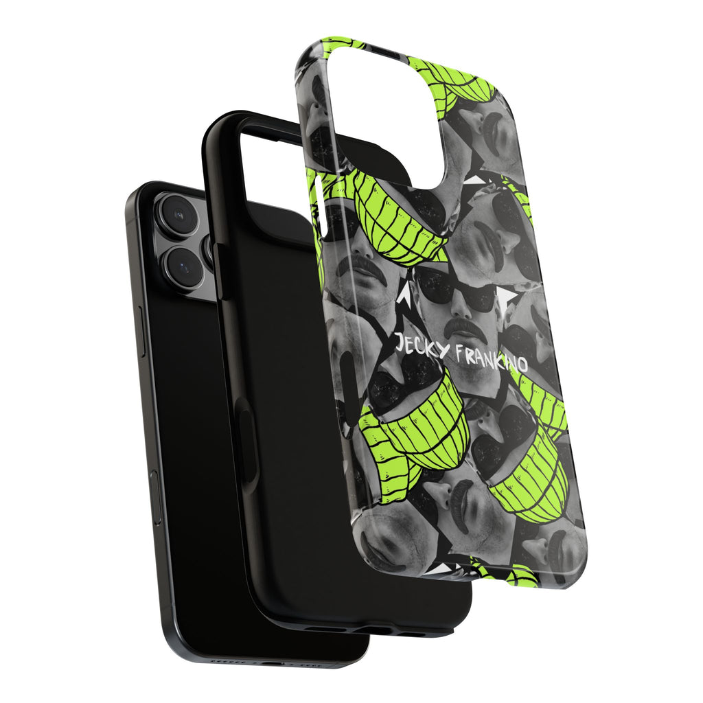 Neon Banana Face collage Phone Case | Tough Case