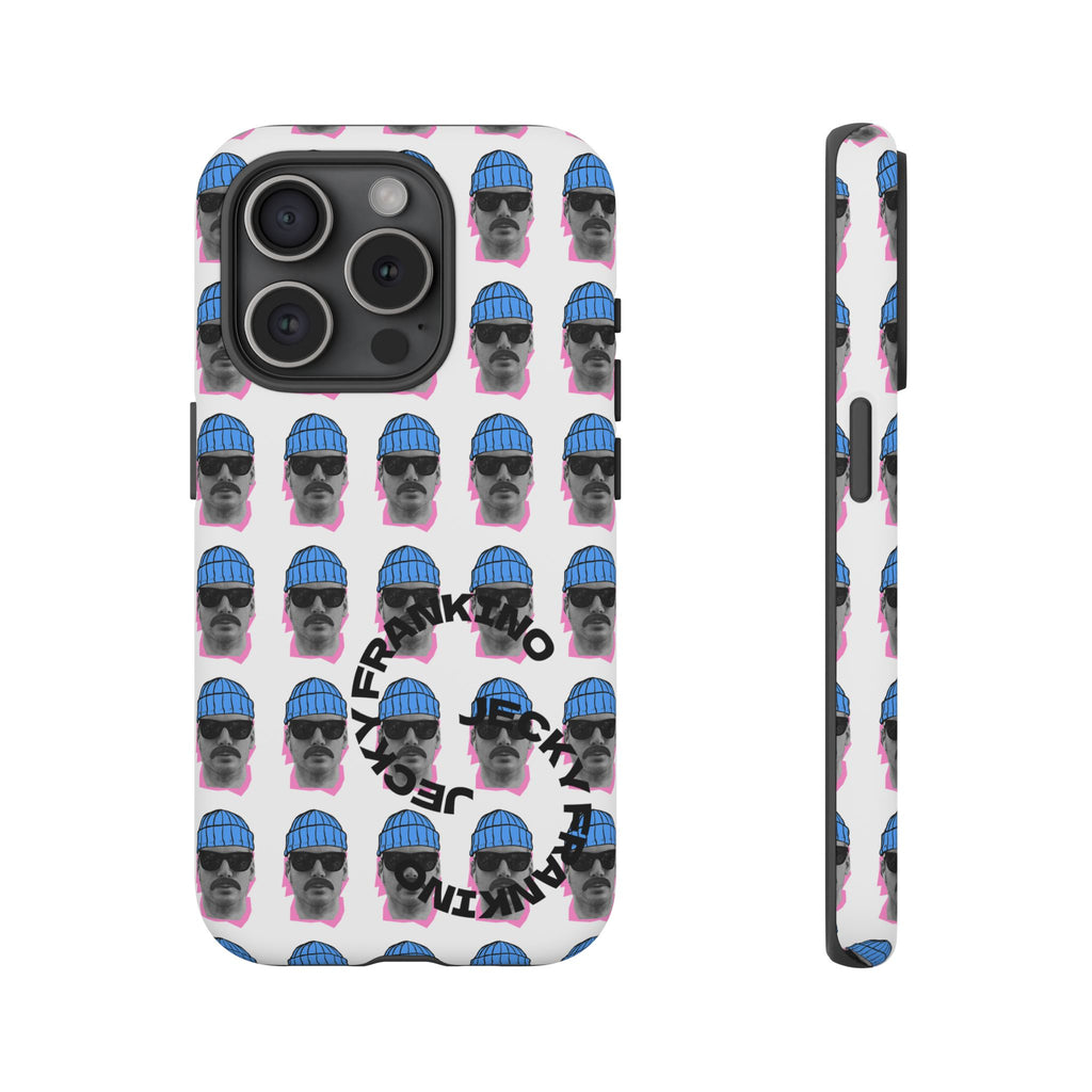 Bearded Man Pattern phone case | Tough Cases, repeating portrait design