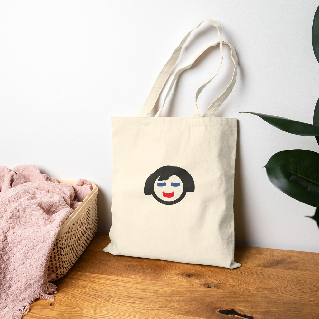Cotton Canvas Tote Bag Jecky Frankino Logo