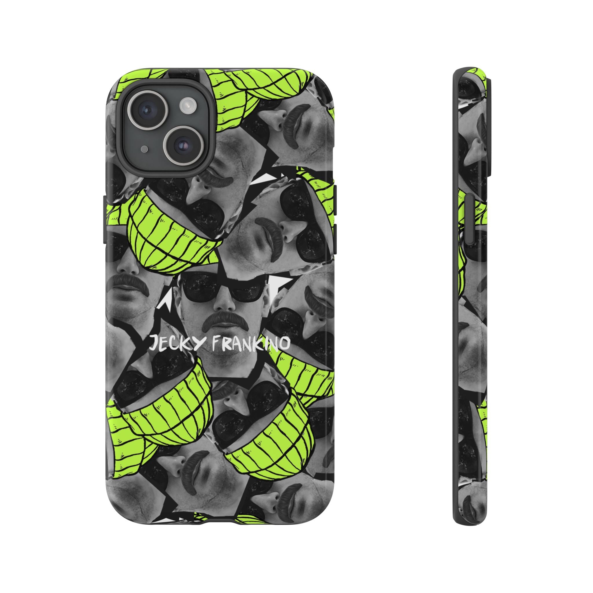 Neon Banana Face collage Phone Case | Tough Case