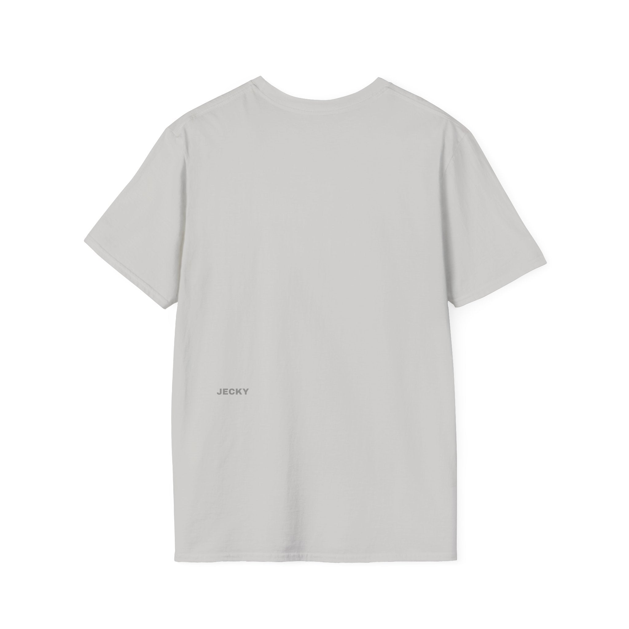 Abstract Color Swirl T-Shirt | Minimal Lens Circle Graphic
