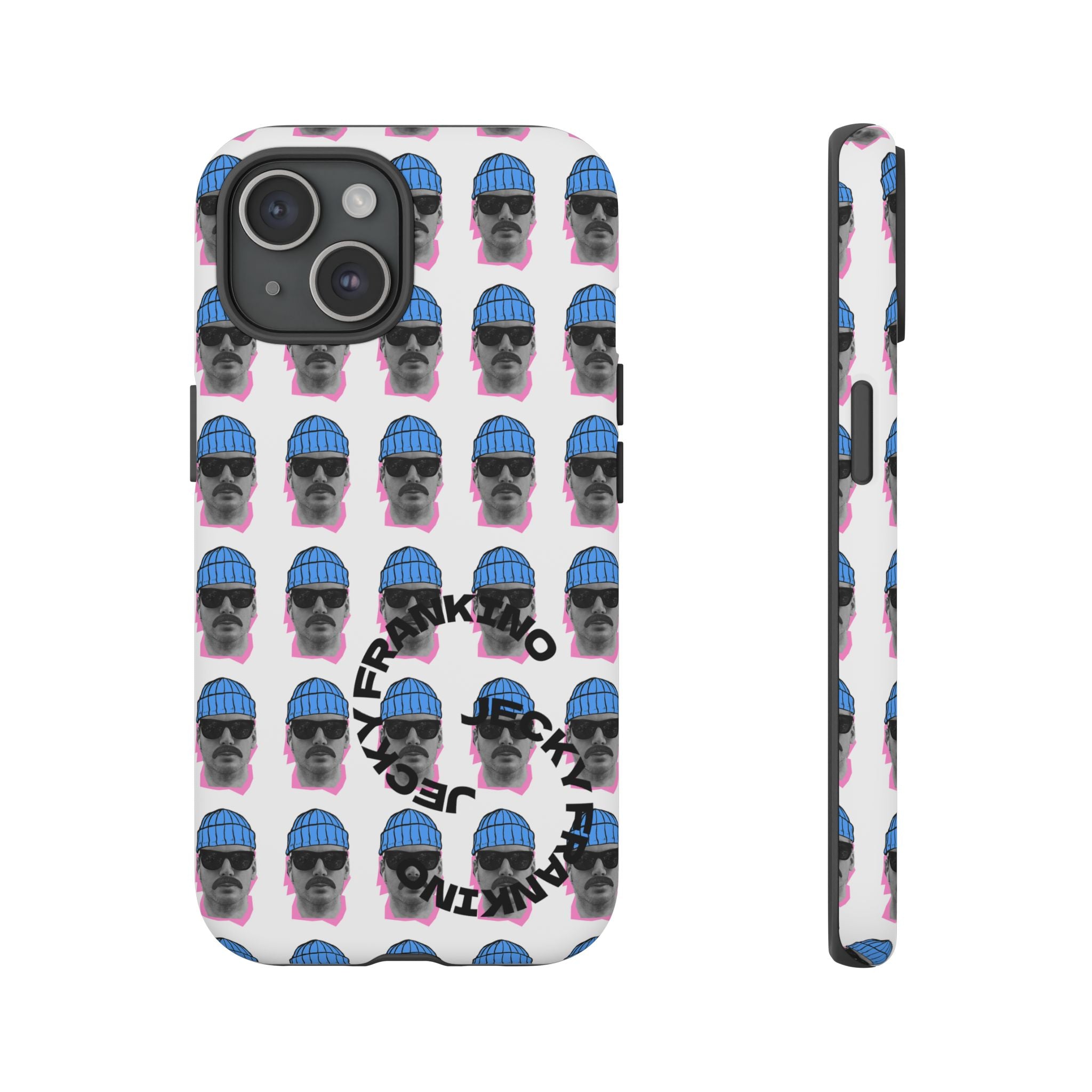 Bearded Man Pattern phone case | Tough Cases, repeating portrait design