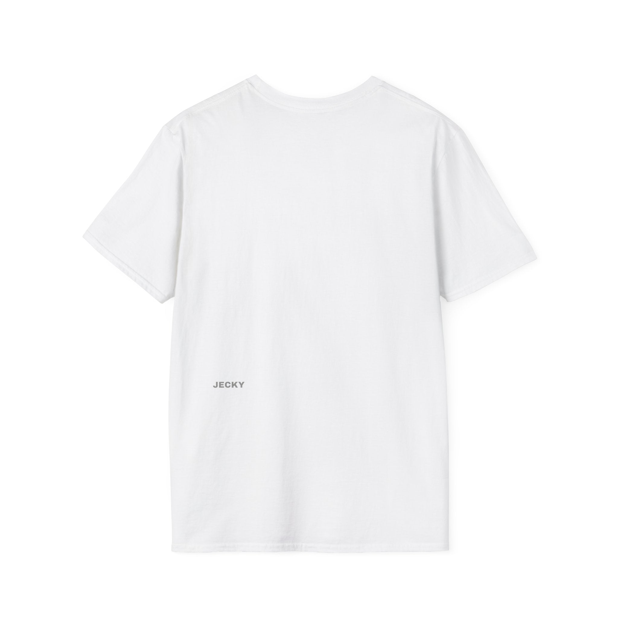 Abstract Color Swirl T-Shirt | Minimal Lens Circle Graphic