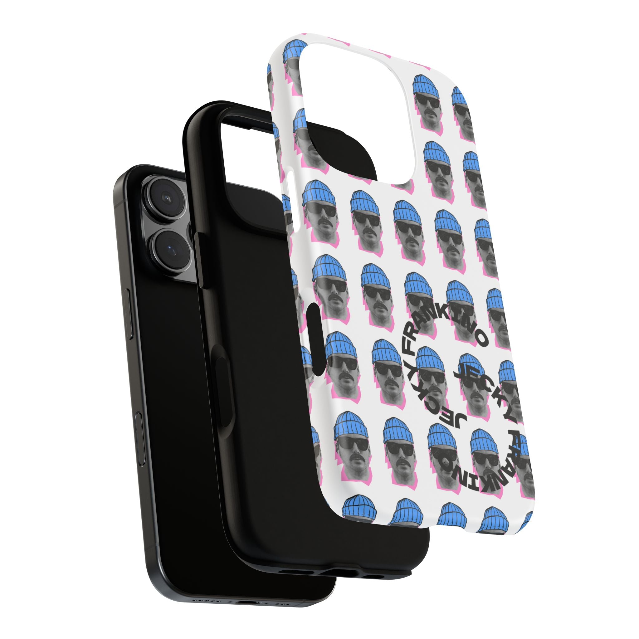 Bearded Man Pattern phone case | Tough Cases, repeating portrait design