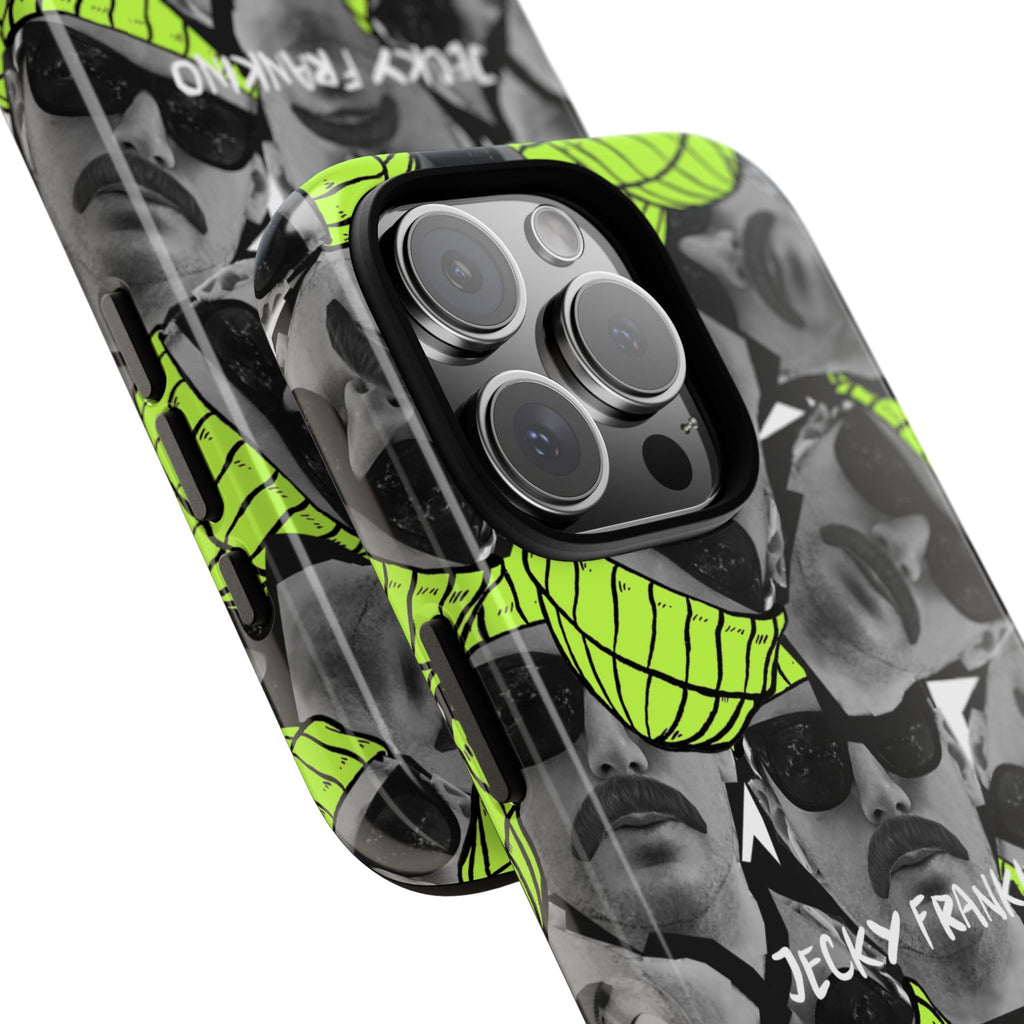 Neon Banana Face collage Phone Case | Tough Case