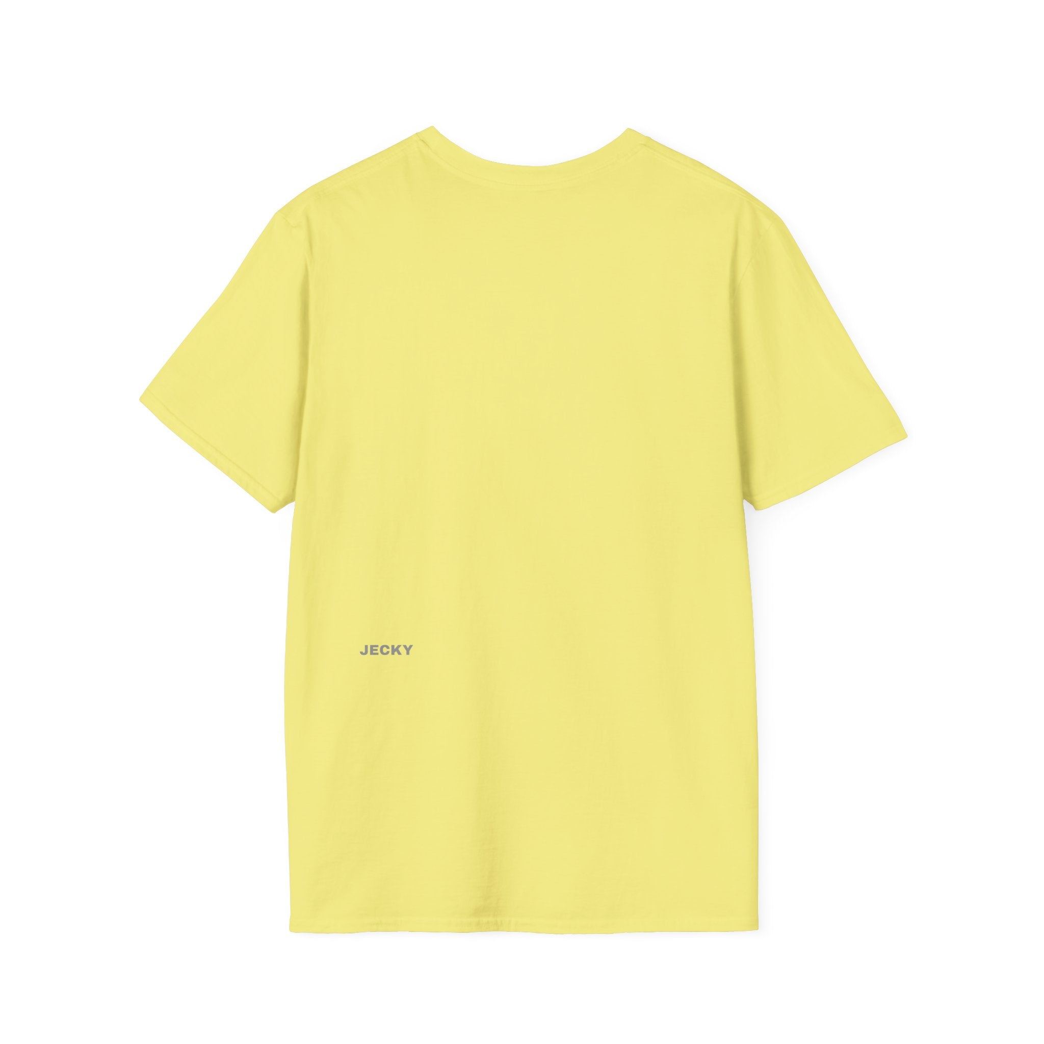 Abstract Color Swirl T-Shirt | Minimal Lens Circle Graphic